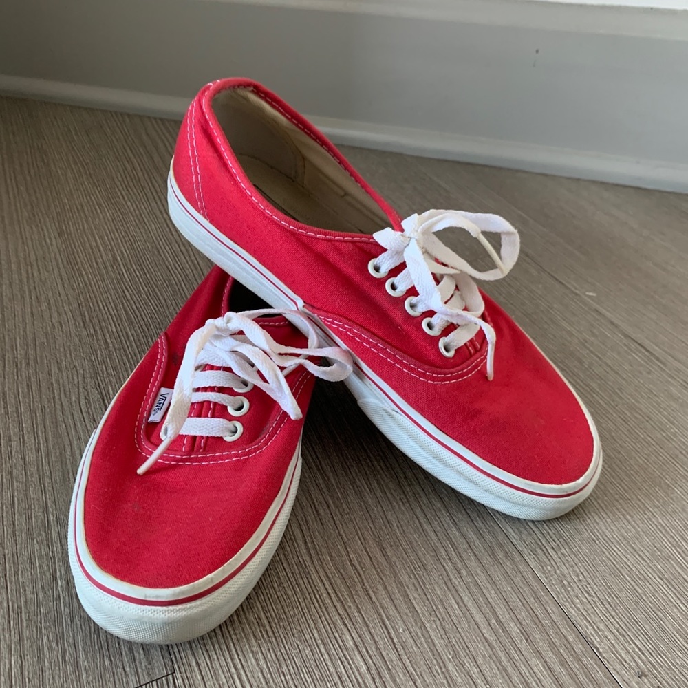 Red Classic Vans